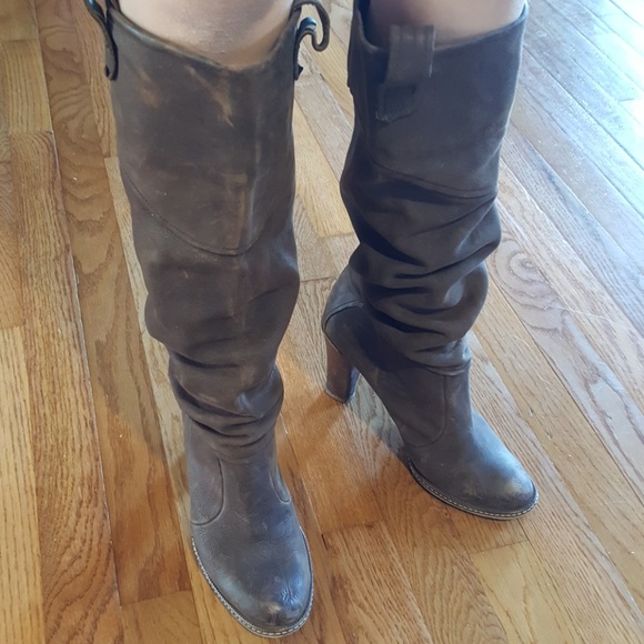 Jigsaw Brown Boots 39/9 - Picture 3 of 5